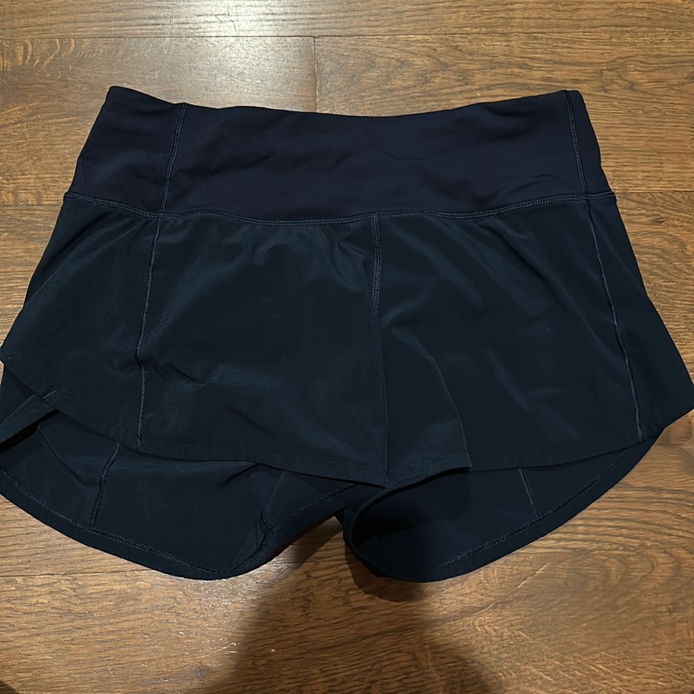 Size 4 long lululemon speed up shorts